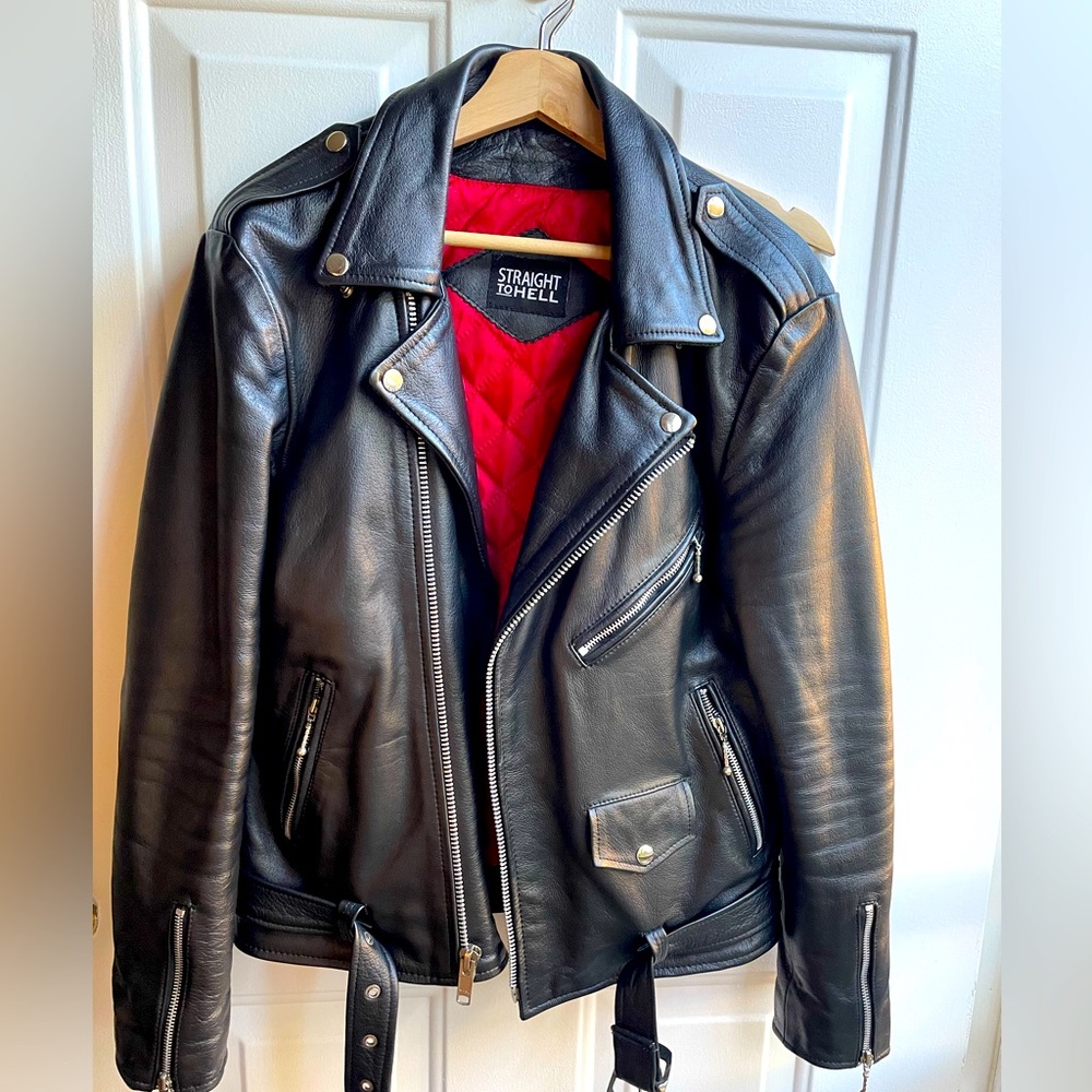 Genuine leather jacket